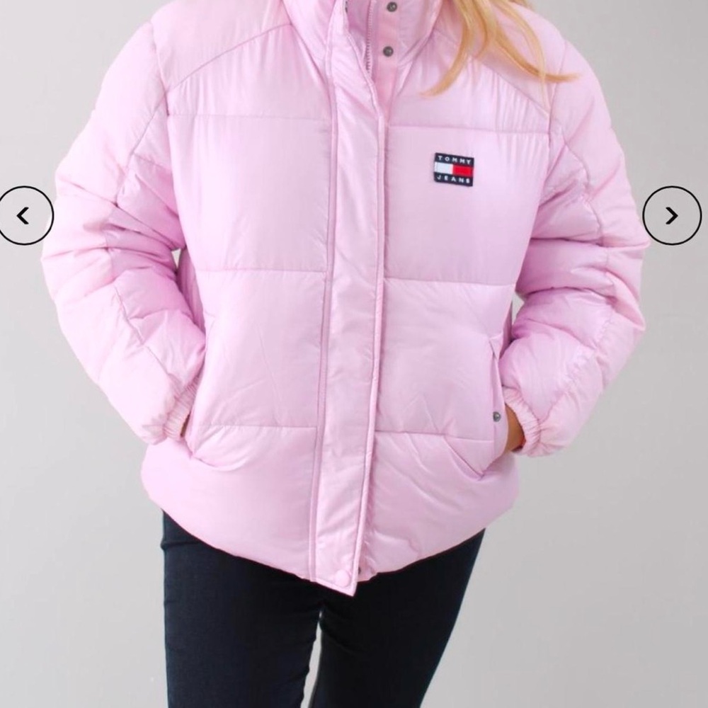 Tommy Hilfiger Light Pink Women's Puffer Coat